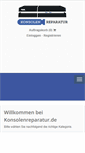 Mobile Screenshot of konsolenreparatur.de